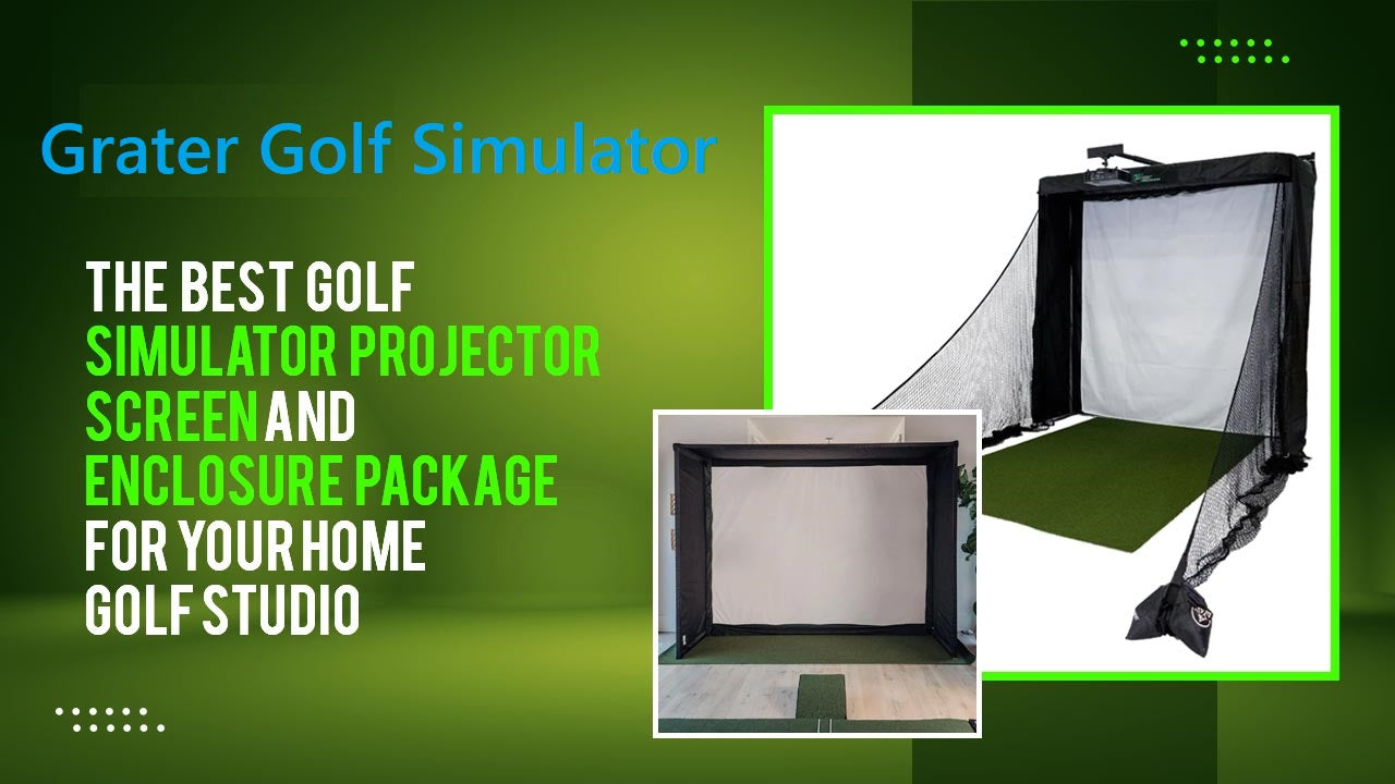 Golf Simulator Projector vs Screen: What You Need to Know