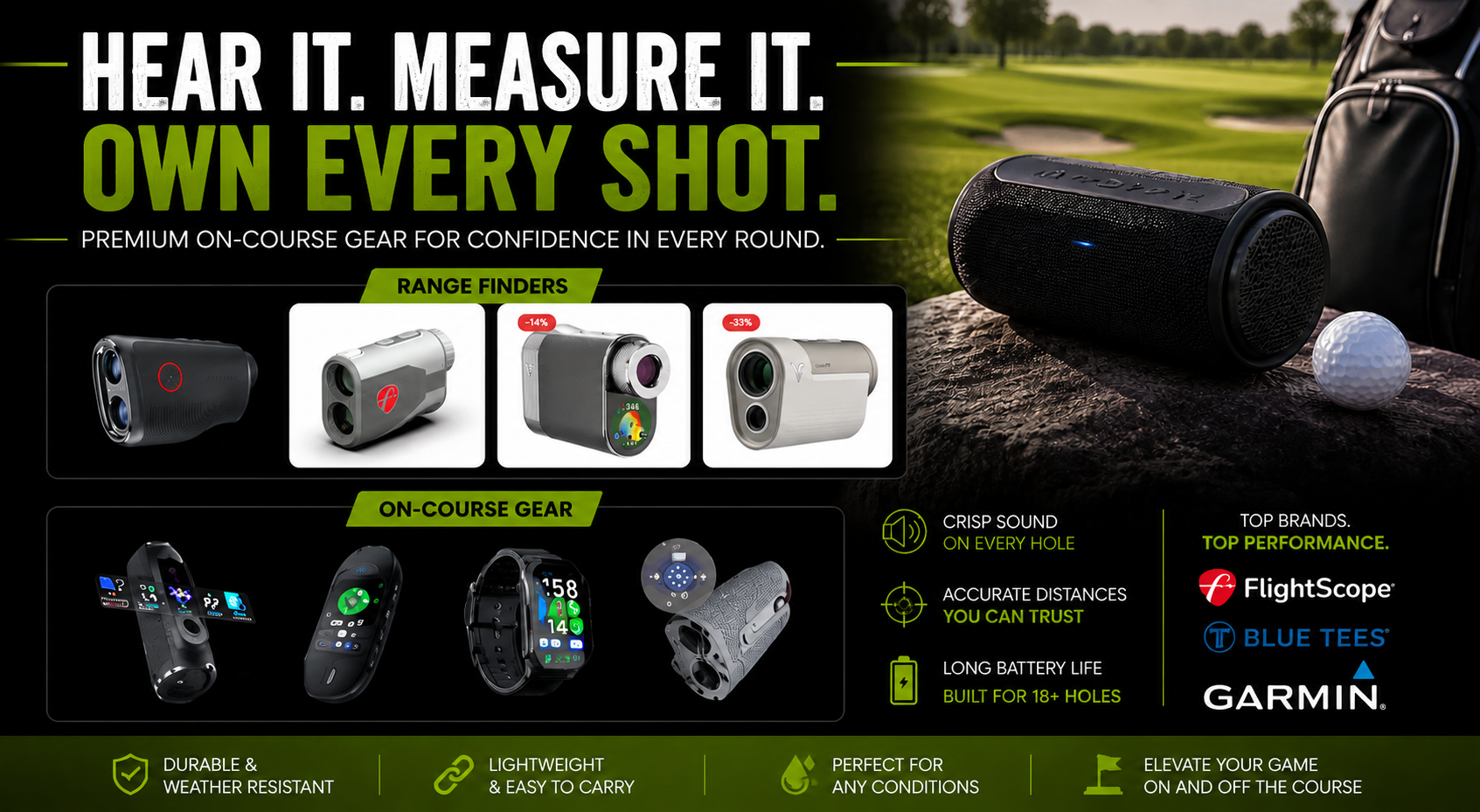 Gear For The Course