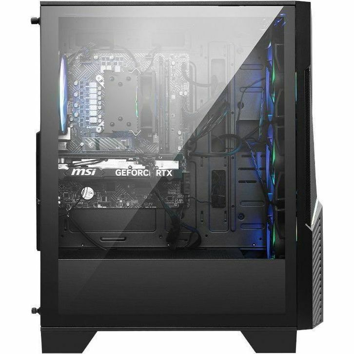 SIM PC - MSI Codex Z2 D8NVL-488US Gaming Desktop Computer - AMD Ryzen 5 8400F - 16 GB - 1 TB SSD - Black - AMD B650 Chip - Windows 11 Home - NVIDIA GeForce RTX 5060 - 802.11ax - 650W