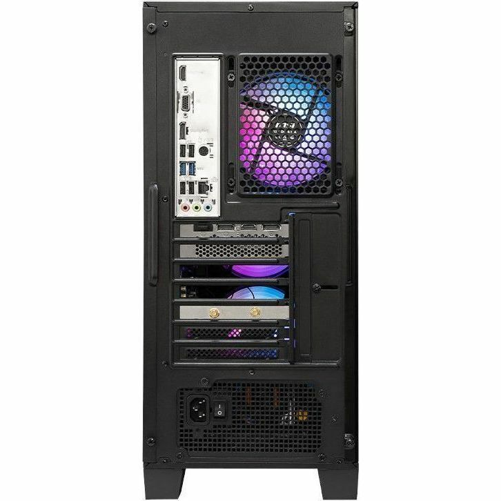 SIM PC - MSI Codex Z2 D8NVL-488US Gaming Desktop Computer - AMD Ryzen 5 8400F - 16 GB - 1 TB SSD - Black - AMD B650 Chip - Windows 11 Home - NVIDIA GeForce RTX 5060 - 802.11ax - 650W