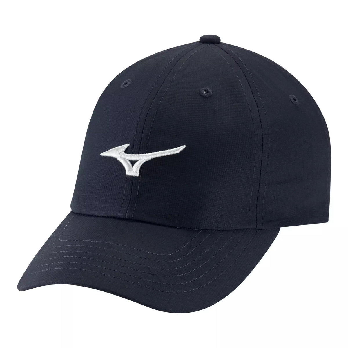 Mizuno Tour Adjustable Lightweight Golf Hat - Navy/White