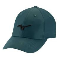 Mizuno Tour Adjustable Lightweight Golf Hat - Petrol/Black