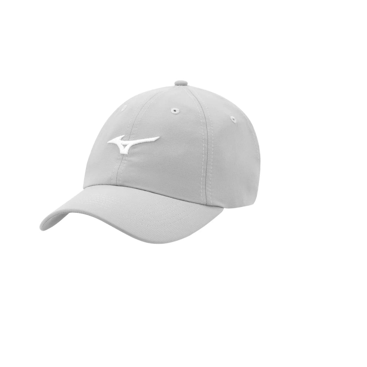 Mizuno Tour Adjustable Lightweight Golf Hat - Fog/White