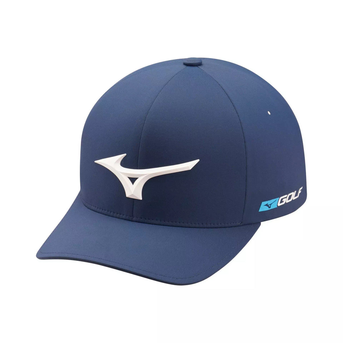Mizuno Tour Delta Fitted Golf Hat - Navy