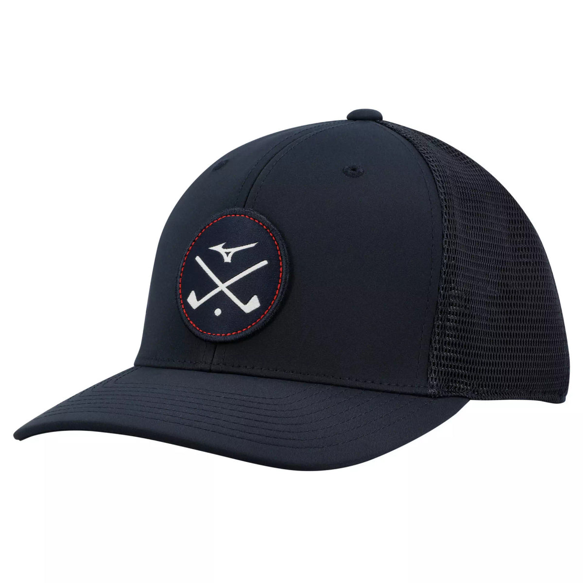 Mizuno Crossed Clubs Meshback Golf Hat - Navy