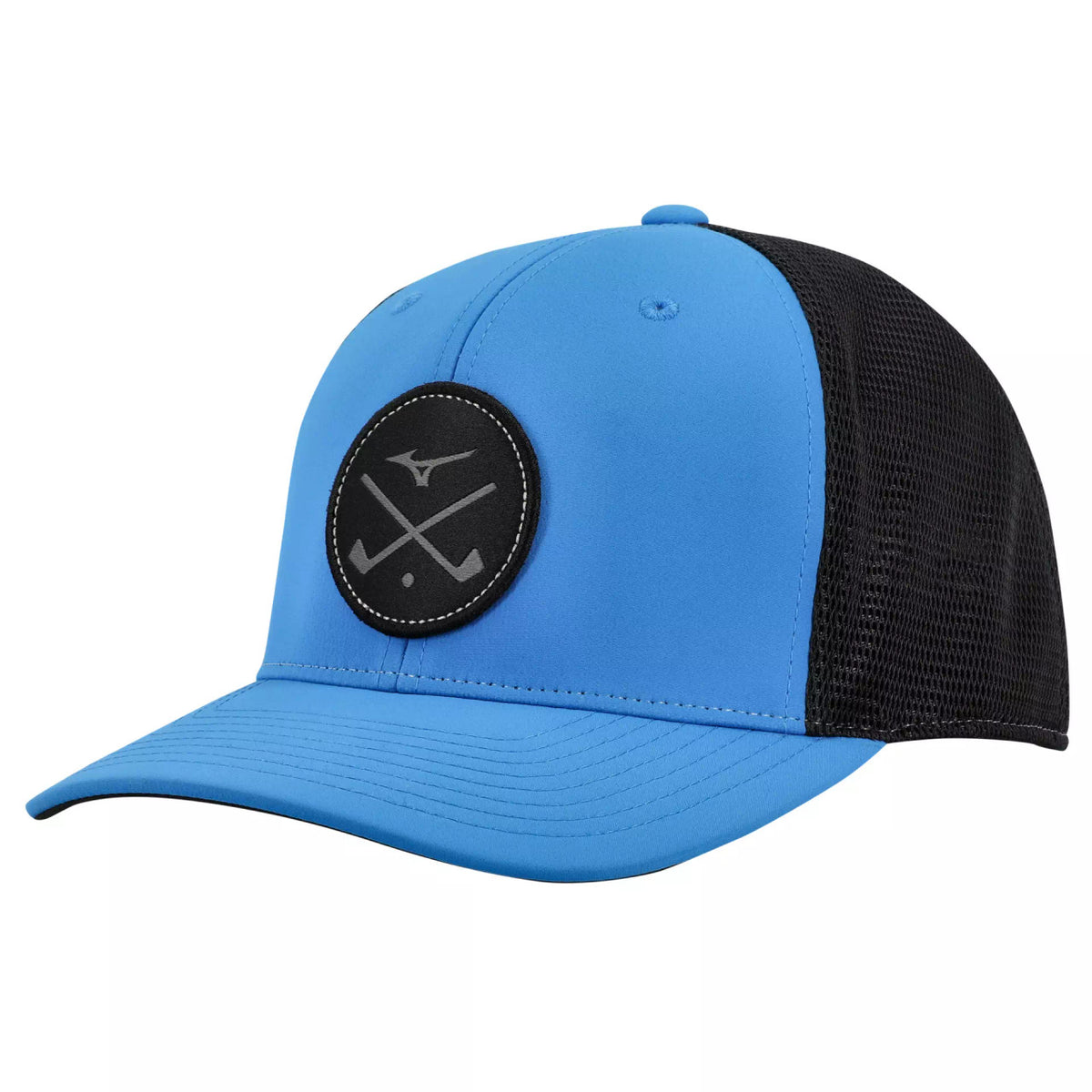 Mizuno Crossed Clubs Meshback Golf Hat - Pearl Blue
