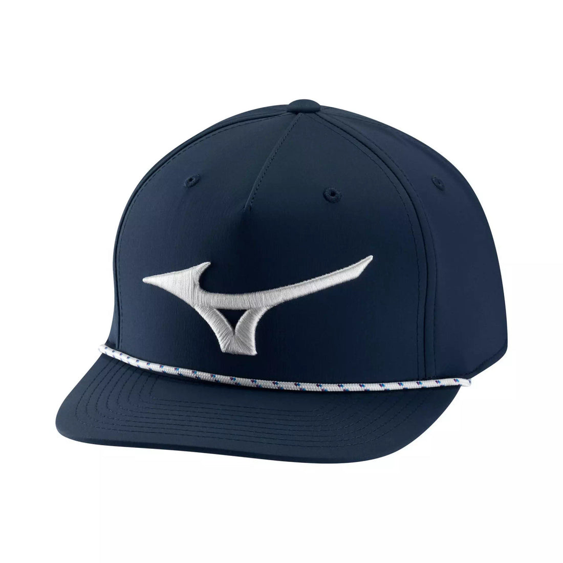 Mizuno Runbird Rope Golf Hat - White/Royal
