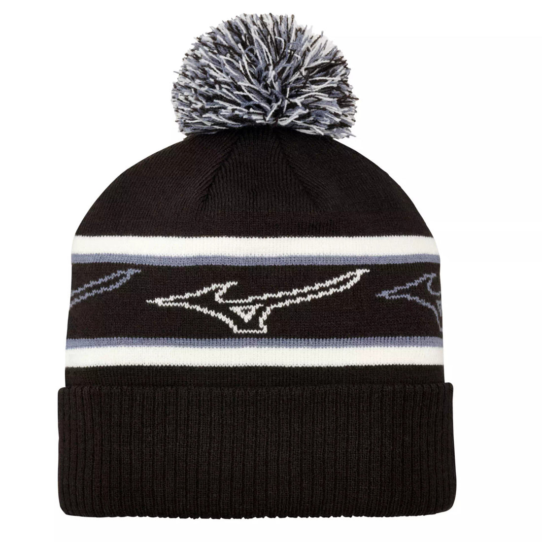 Mizuno Tour Knit Pom Golf Hat - Navy