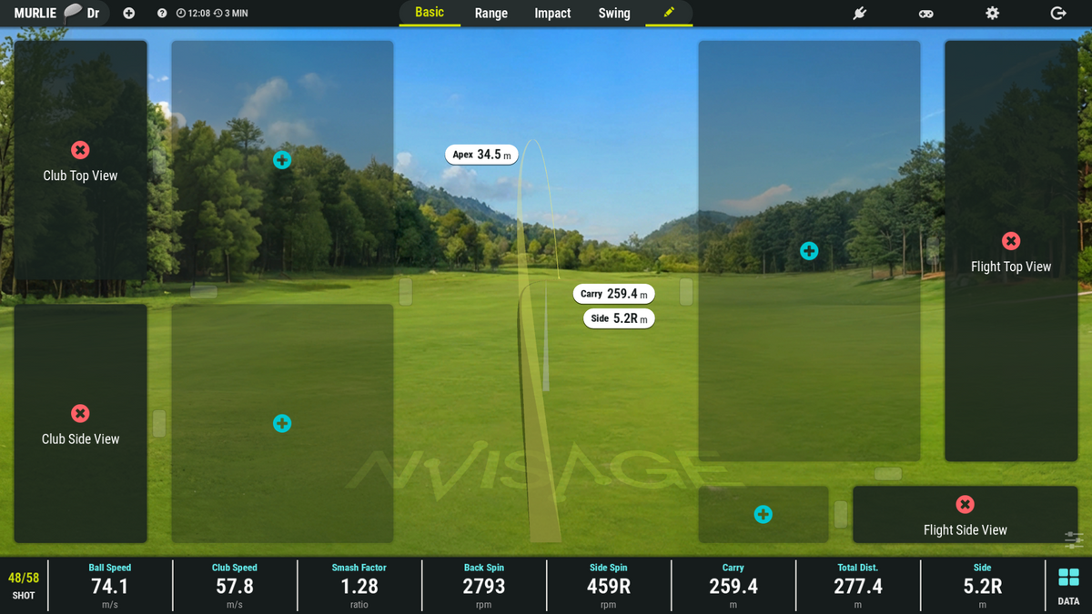 NVISAGE NEO-E Portable Launch Monitor