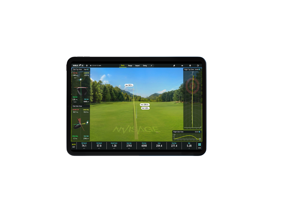 NVISAGE N2 Overhead Launch Monitor