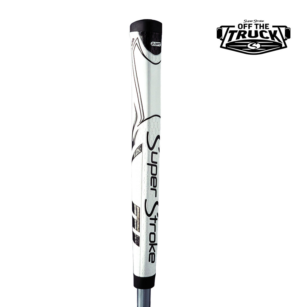 SuperStroke Zenergy 2.0PT Putter Grip - White Black