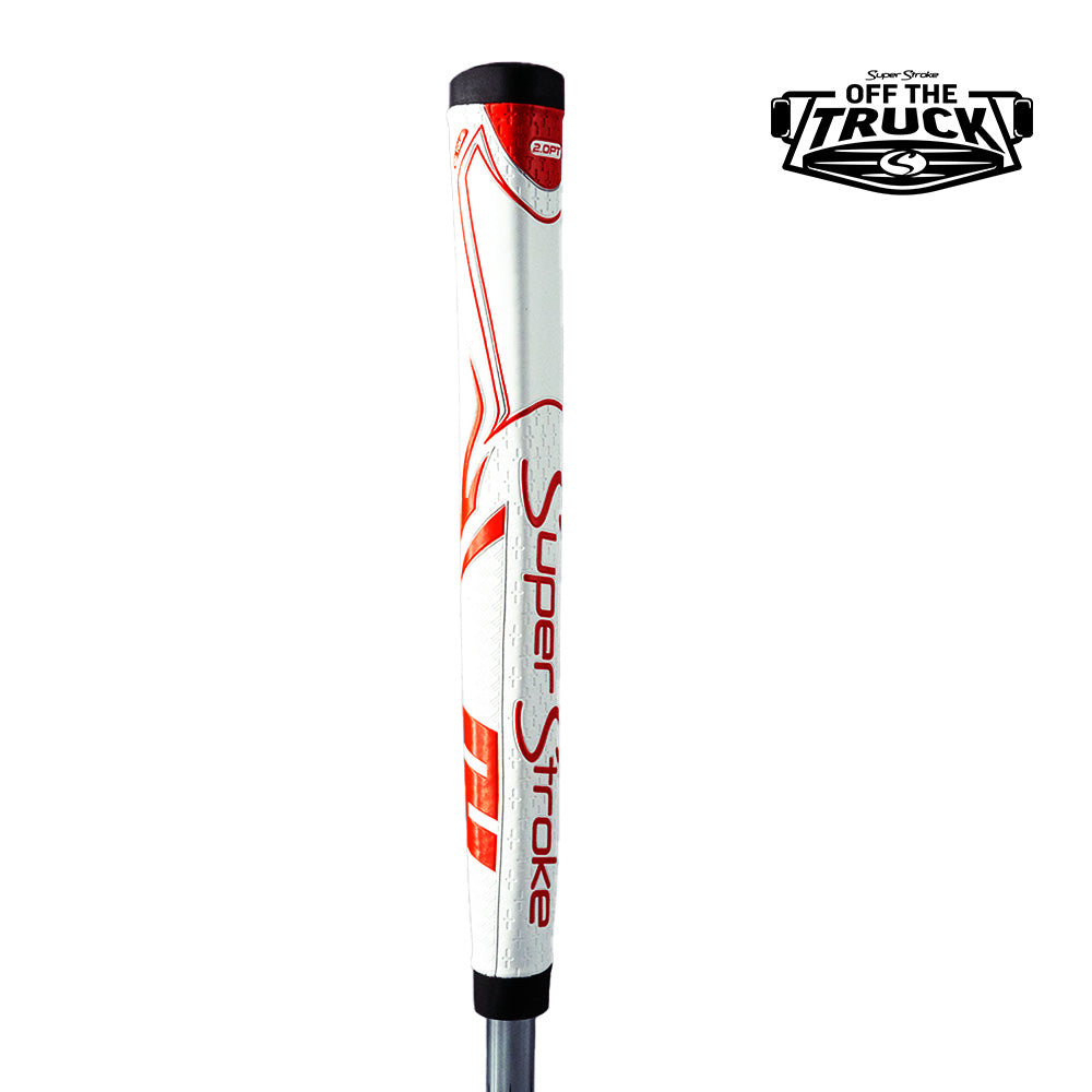 SuperStroke Zenergy 2.0PT Putter Grip - White Red
