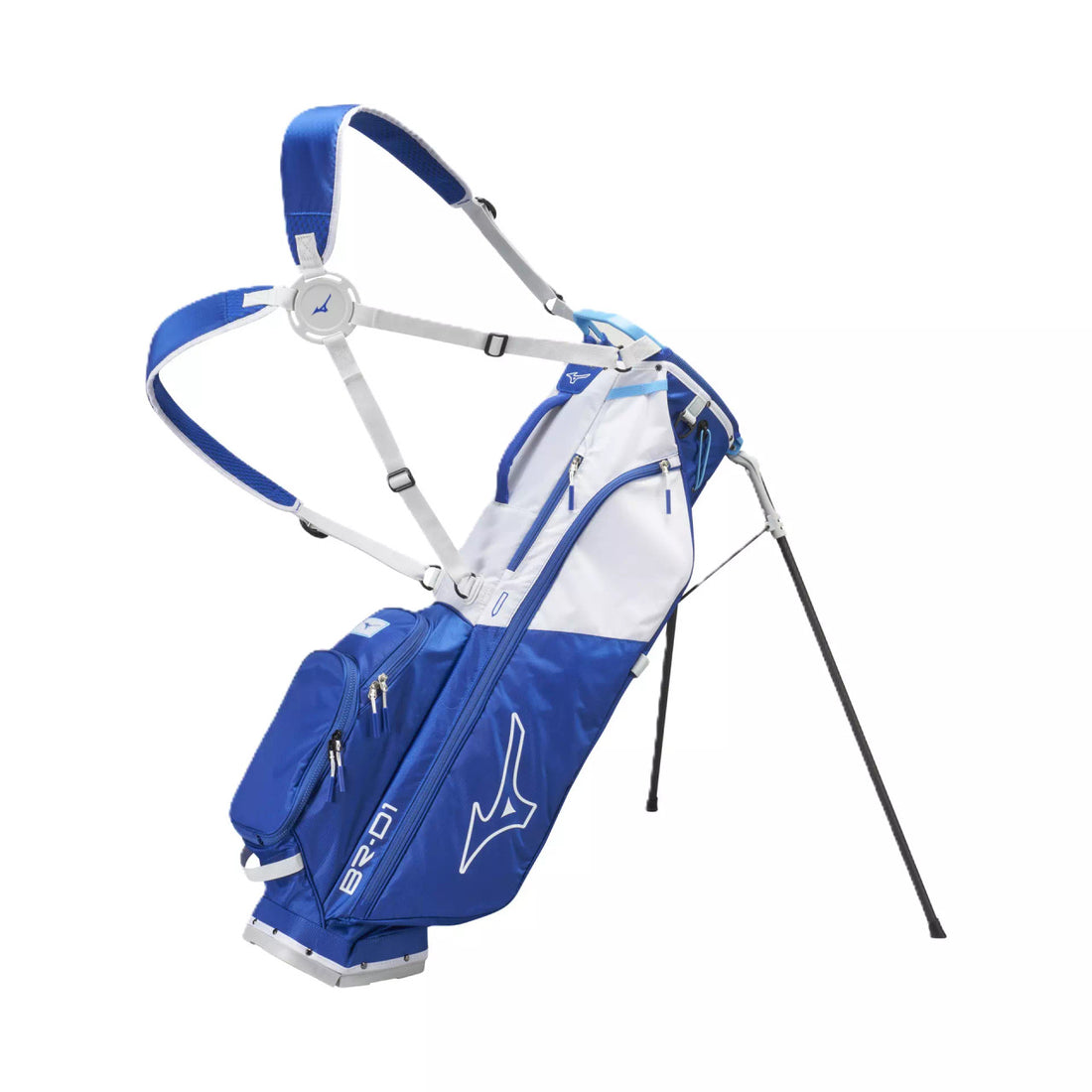 Mizuno BR-D1 Stand Bag (2026) - Navy/Red