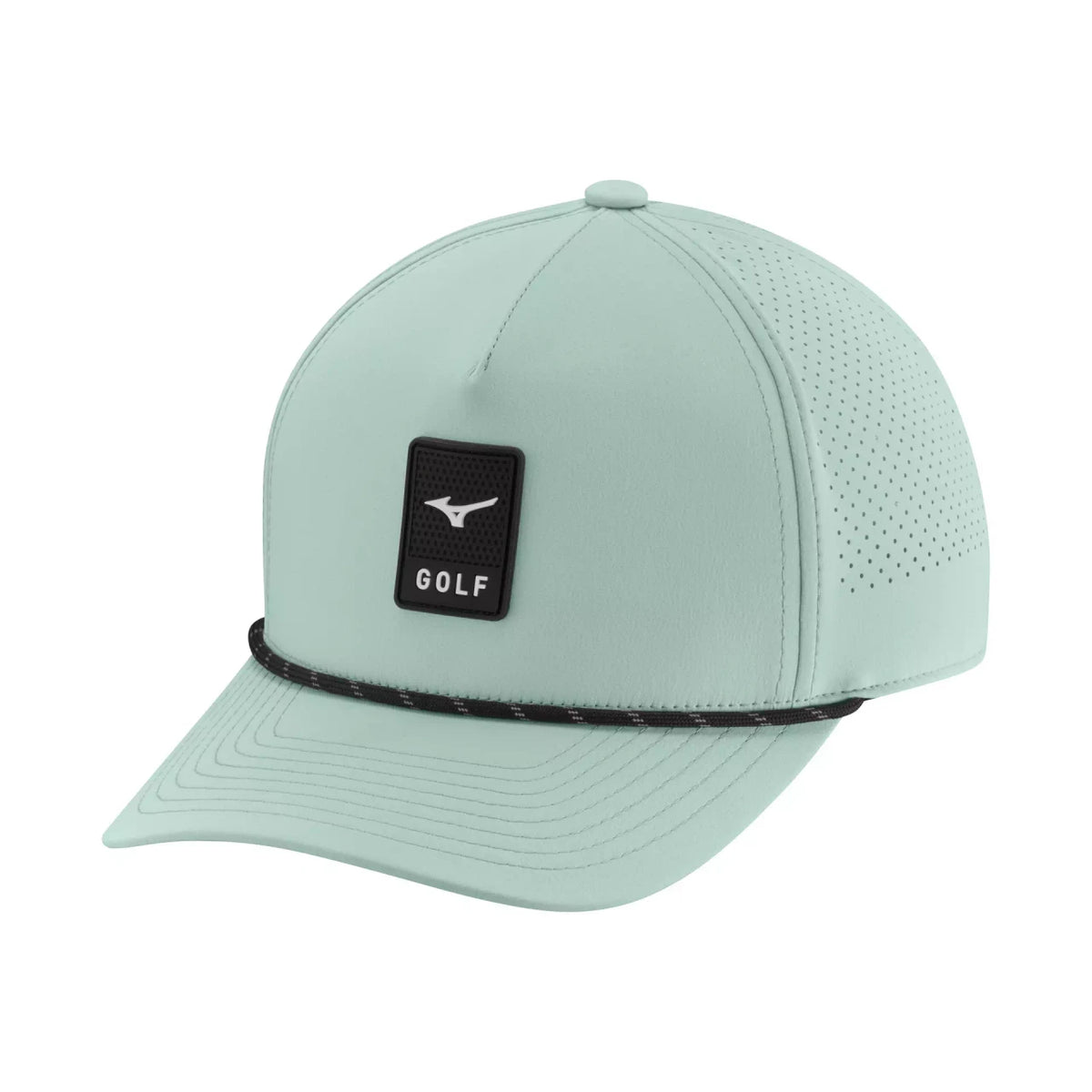 Mizuno Links 5-Panel Snapback Golf Hat - Iceberg Green