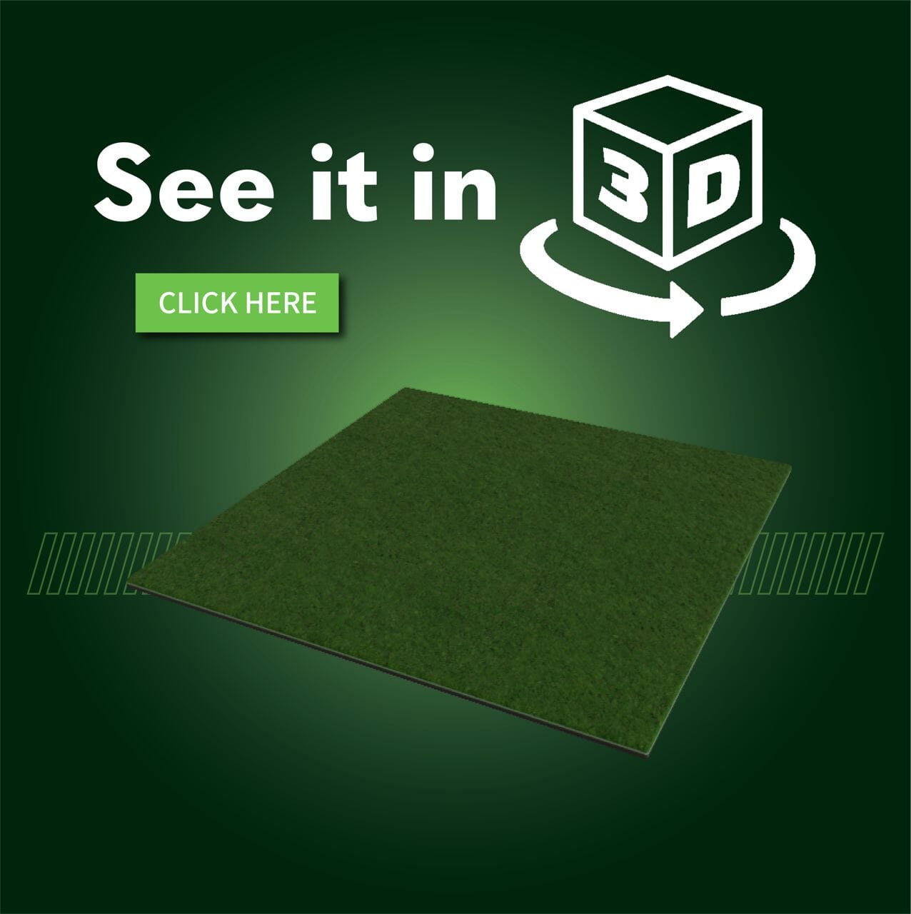 SIGPRO 3D 5x5 Golf Mat official Shop Indoor Golf product photo 2