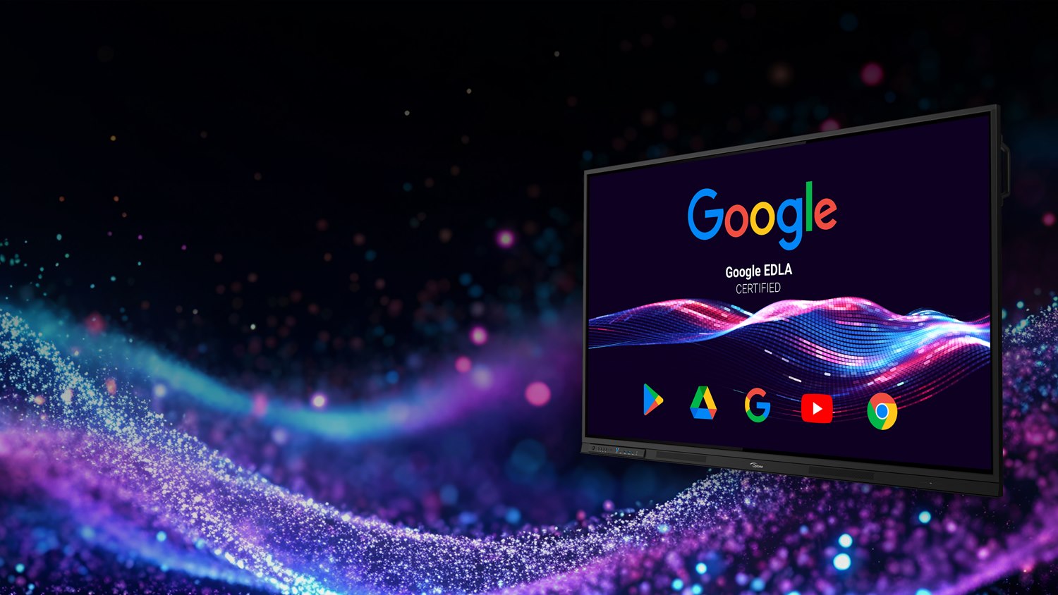 Optoma 3653RK Creative Touch 3 Series 65" touch screen display for golf simulators