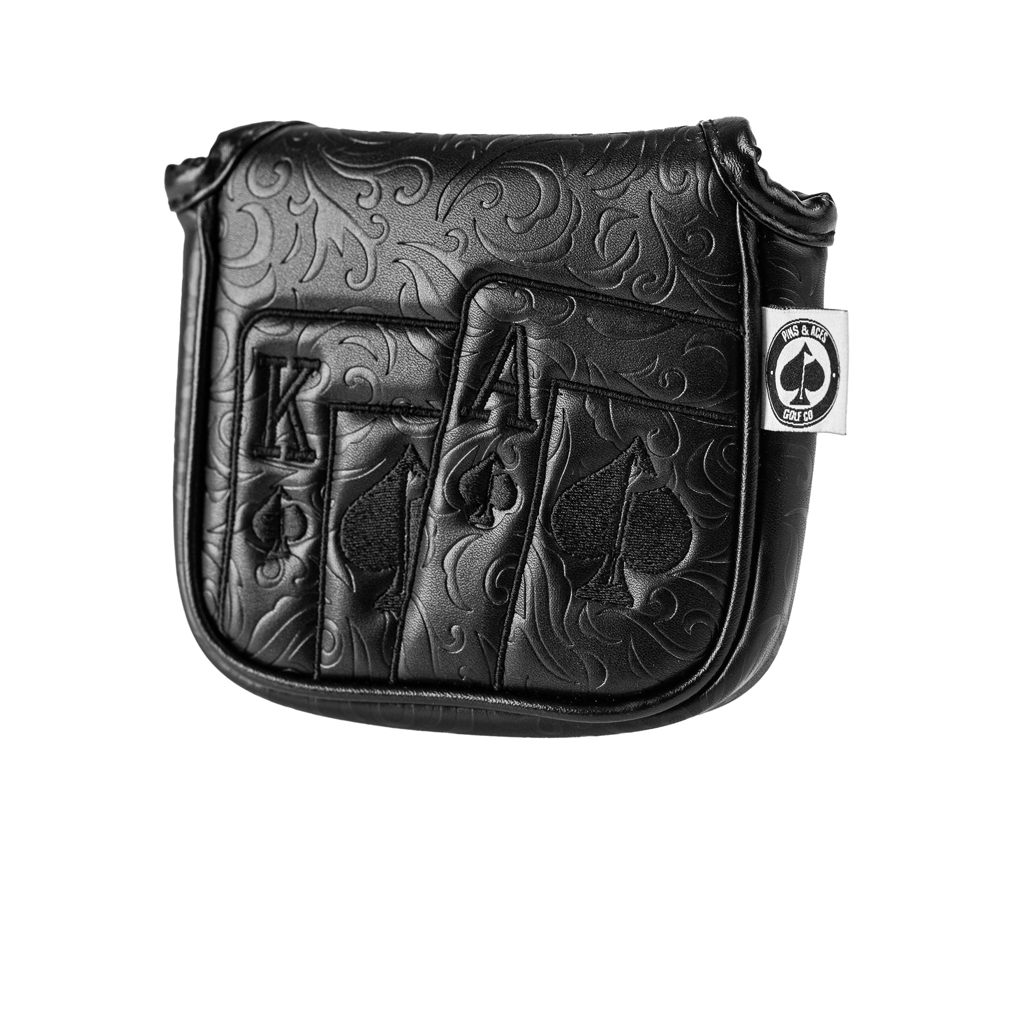 Blackout Ace of Spades - Mallet Putter Cover