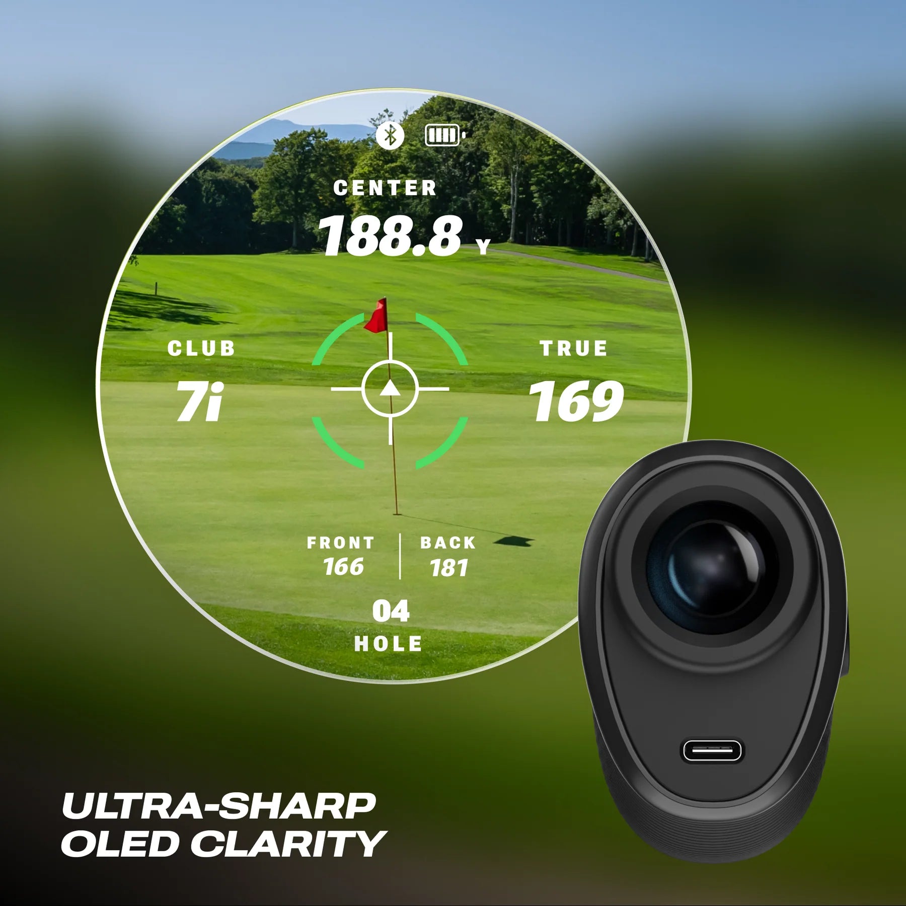 Blue Tees Captain Pro Connected GPS Rangefinder