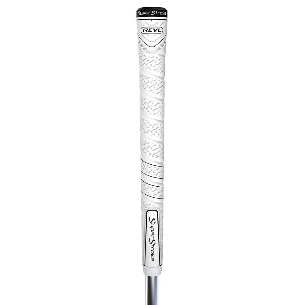 SuperStroke REVL Comfort Club Grip - White / Jumbo