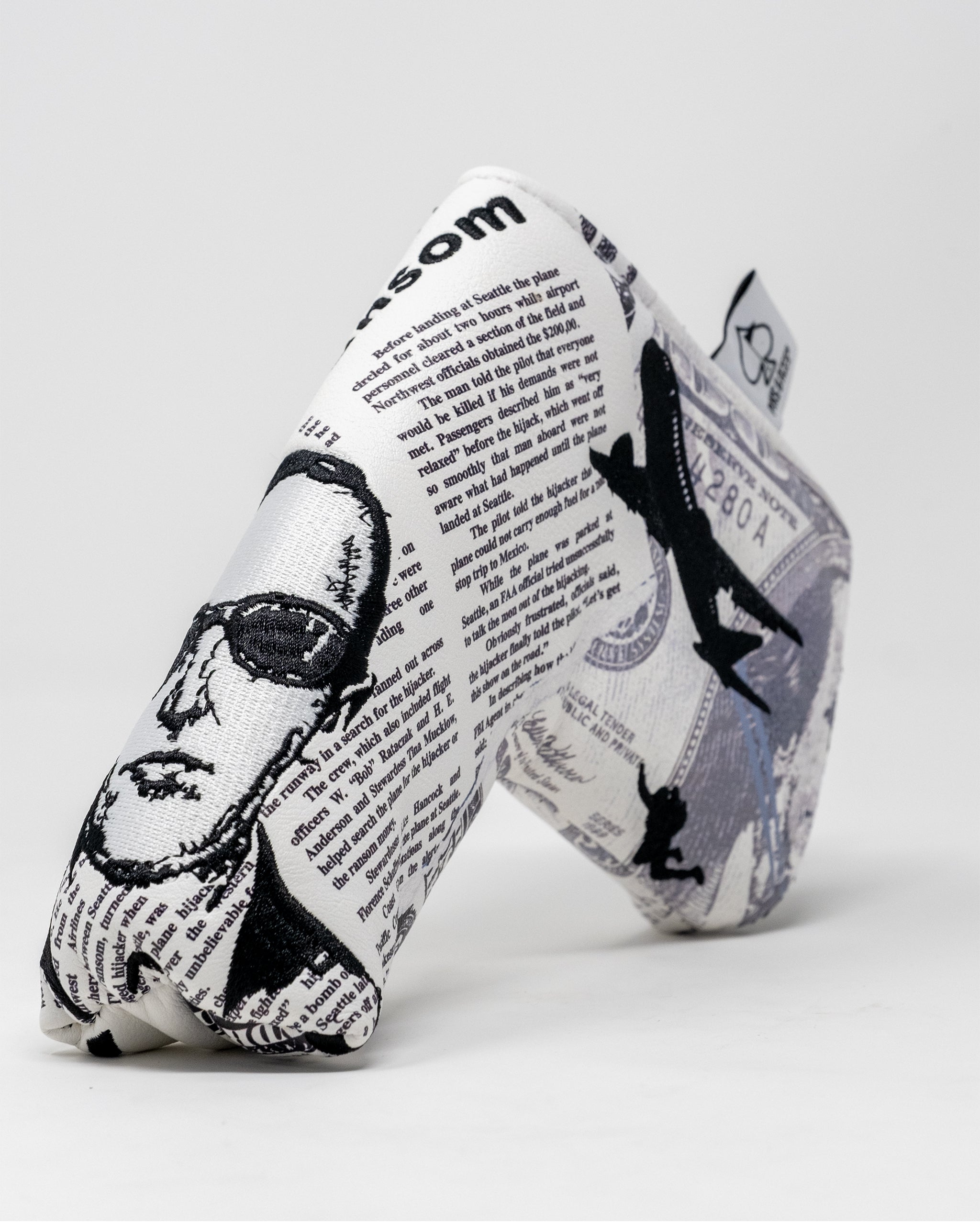 D.B. Cooper - Blade Putter Cover | Mystery Style on the Green