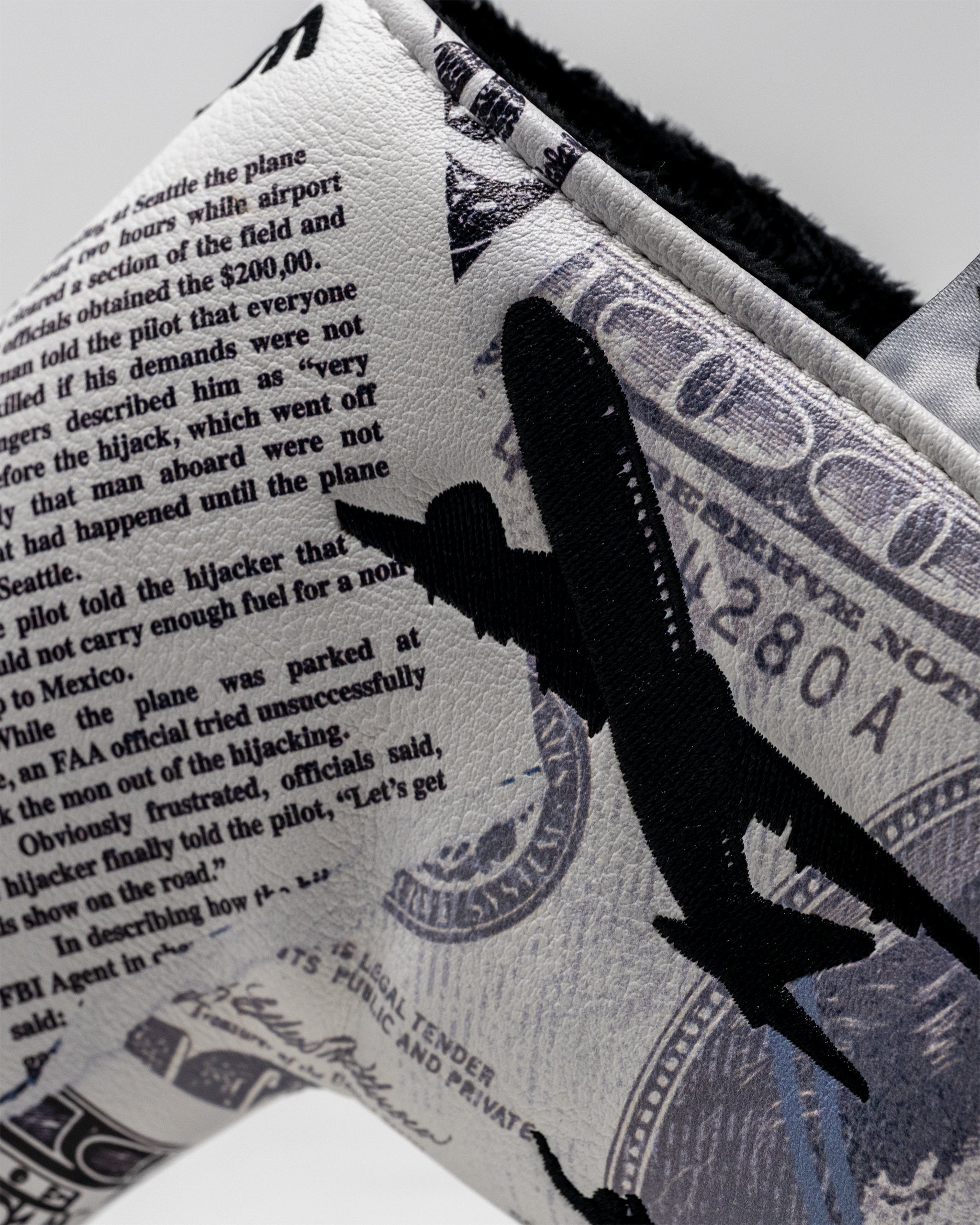 D.B. Cooper - Blade Putter Cover | Mystery Style on the Green