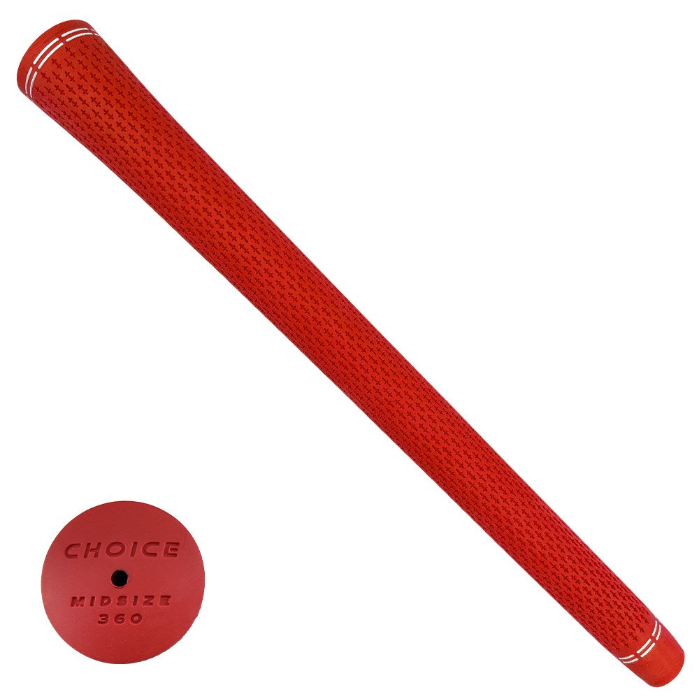 Choice 360 Golf Grips - Red or Blue