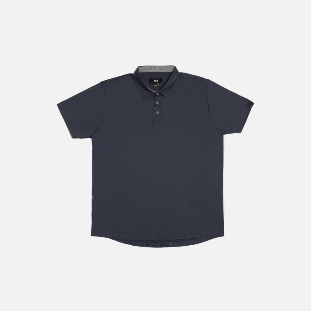 TRUE LinksWear All Day Polo Heather