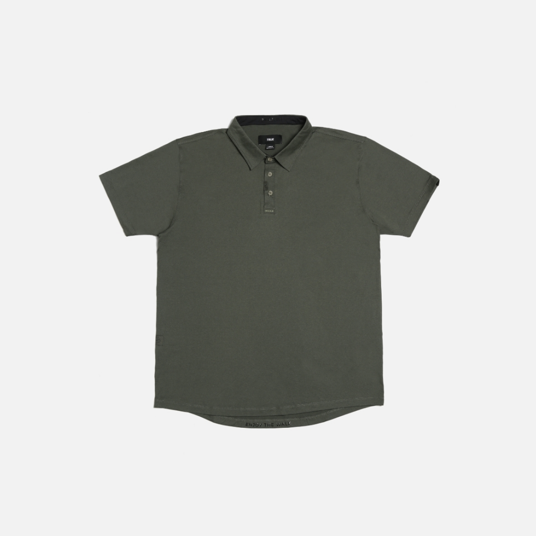 TRUE LinksWear All Day Polo Heather