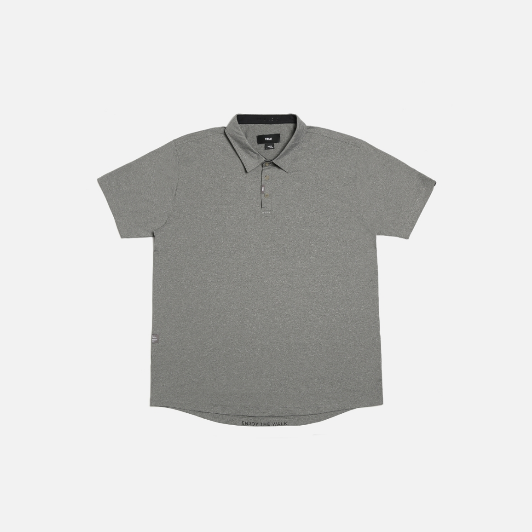 TRUE LinksWear All Day Polo Heather