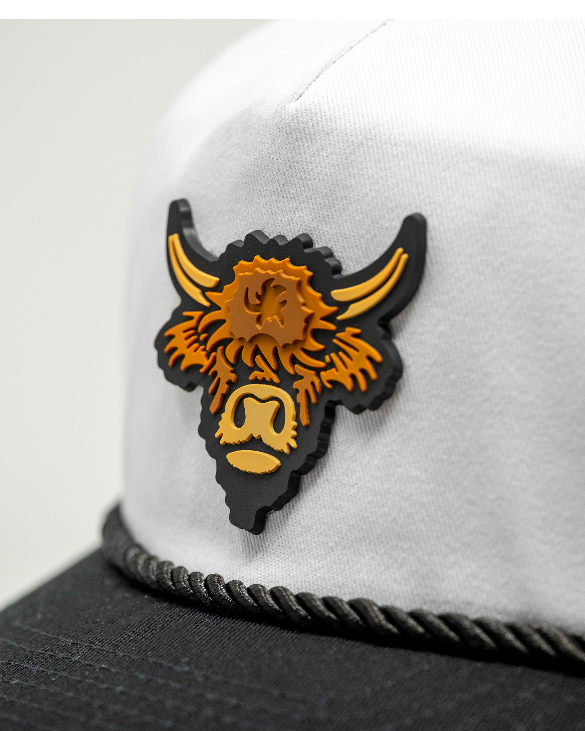 Heritage Rope Hat - Highland Cow - Domino