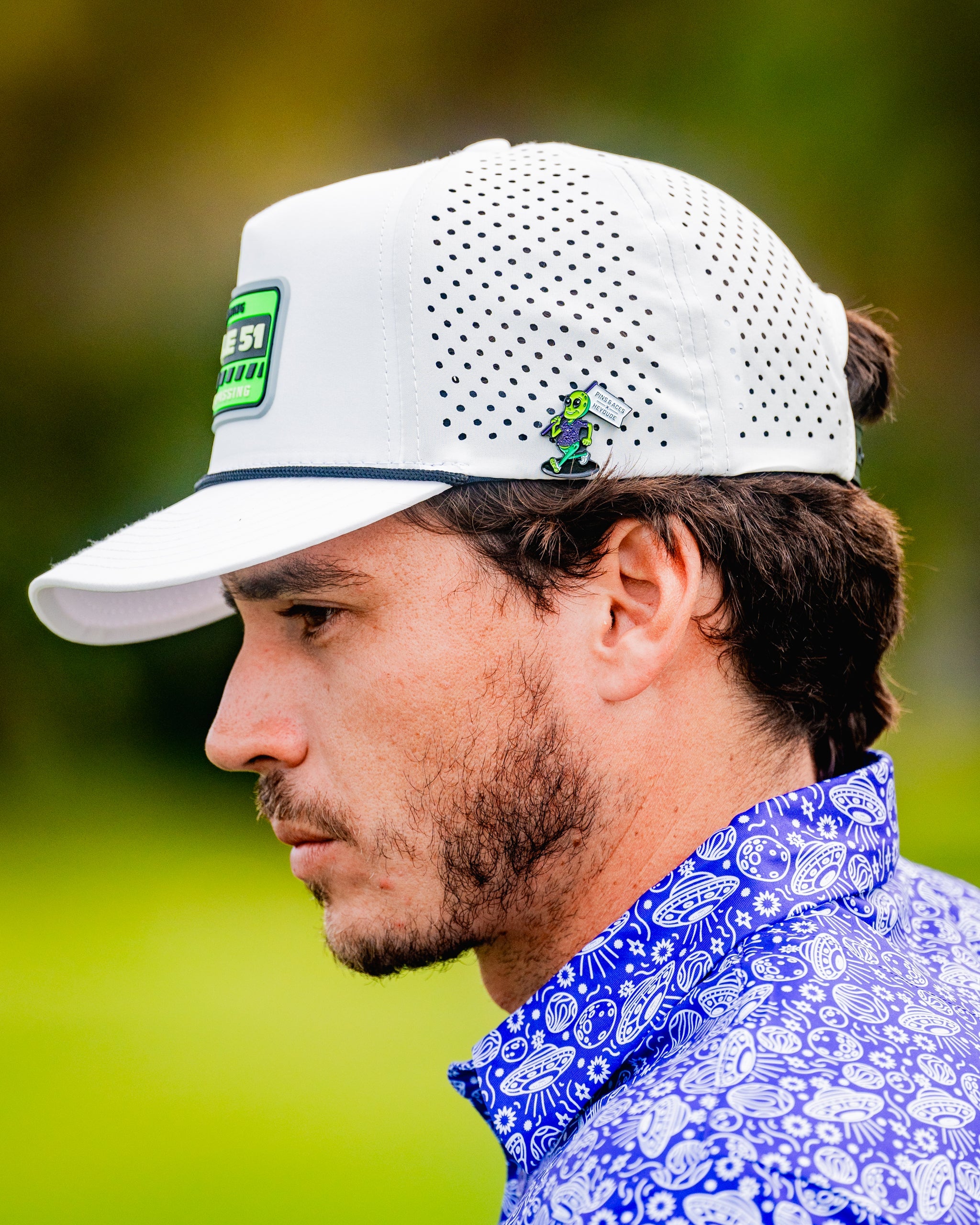 HEYDUDE Alien Ball Marker | Unique Golf Ball Marker by Grater Golf