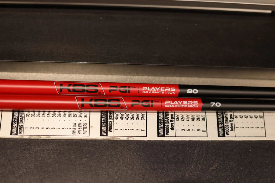 KBS PGI PLAYER'S GRAPHITE IRON BLACK MATTE SHAFTS (0.355)