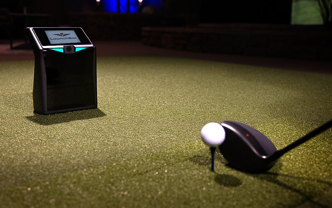 TruGolf LaunchBox Launch Monitor with E6 Connect Home