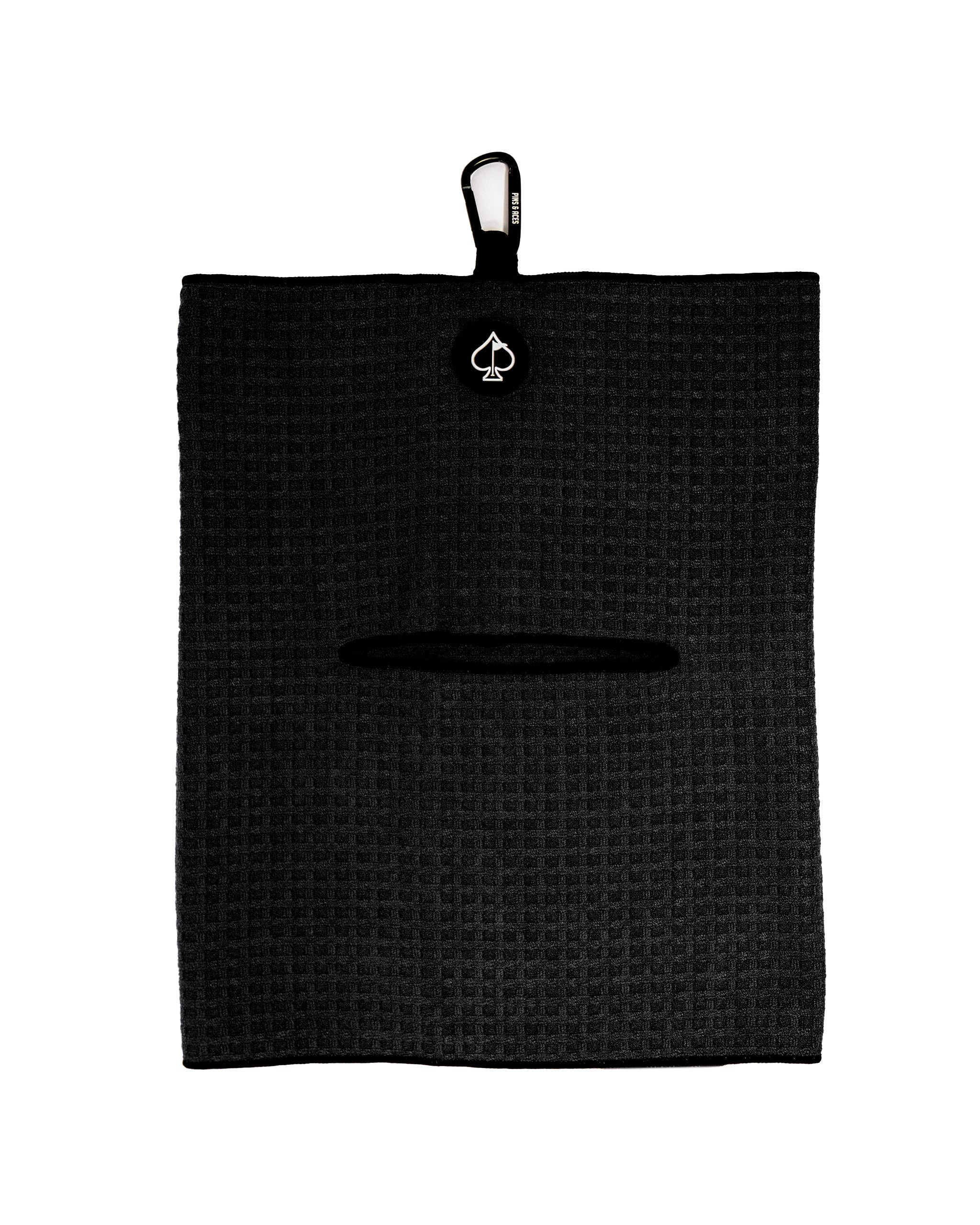 Magnetic Towel - Black | Quick-Grab Convenience on the Course