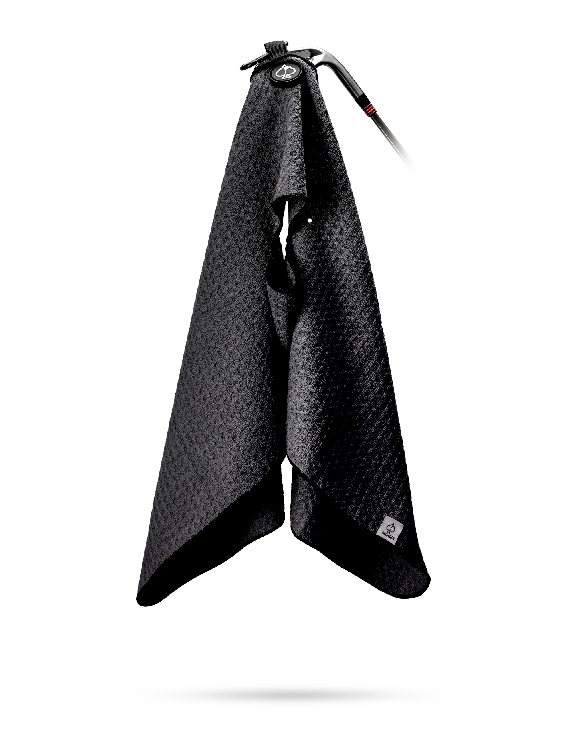 Magnetic Towel - Black | Quick-Grab Convenience on the Course