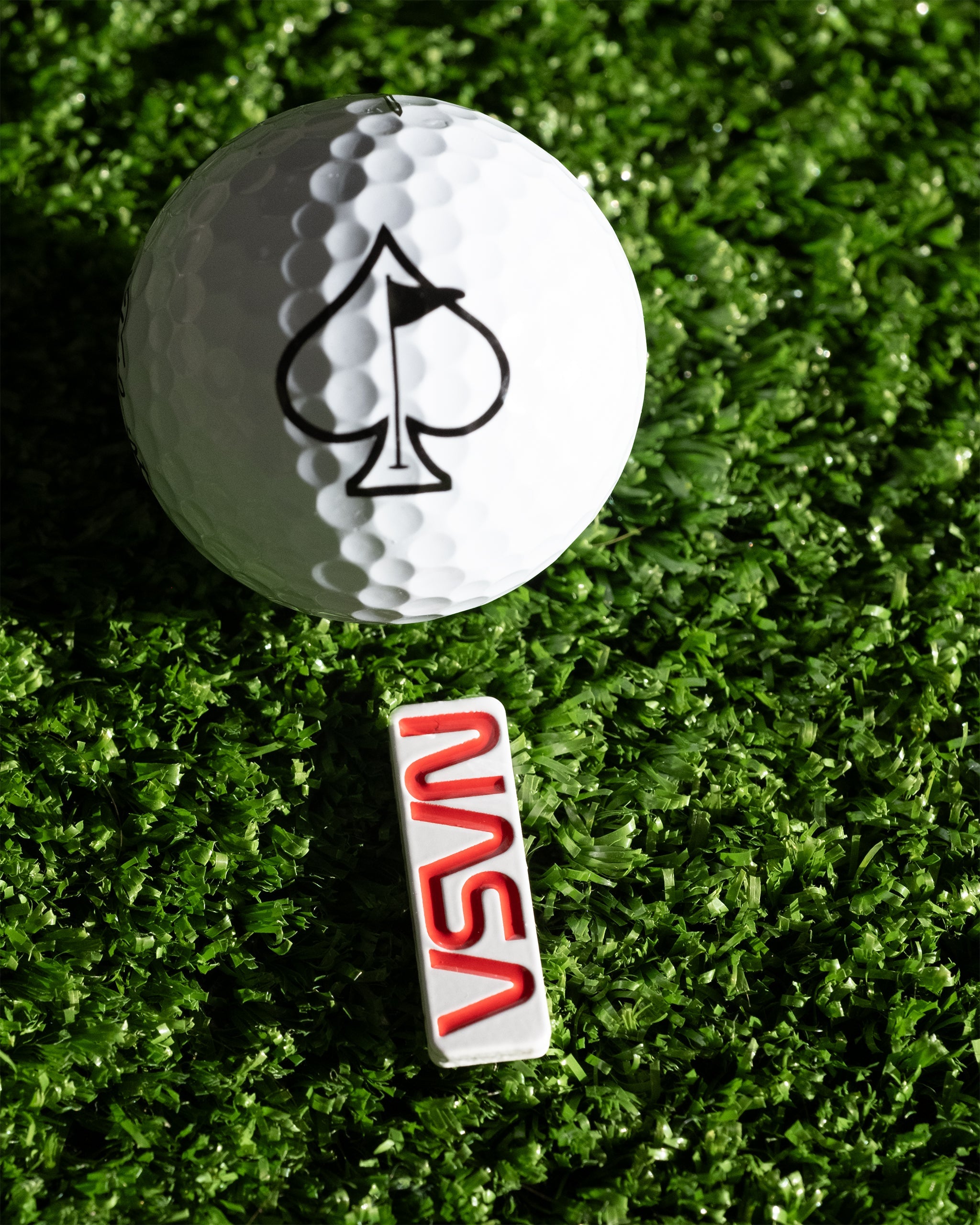 NASA "Worm" Ball Marker | Clean and Classic Marker by Grater Golf