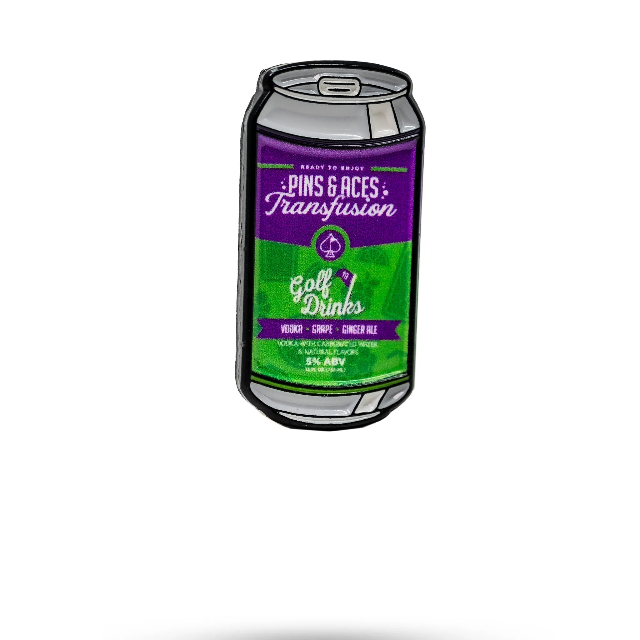 Transfusion Can Ball Marker | Fun Golf Ball Marker by Grater Golf