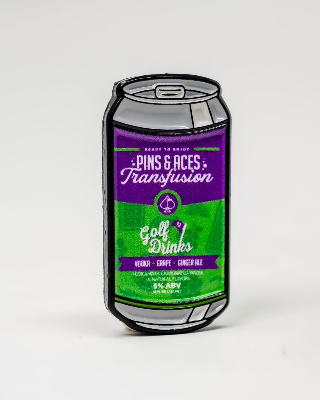 Transfusion Can Ball Marker | Fun Golf Ball Marker by Grater Golf