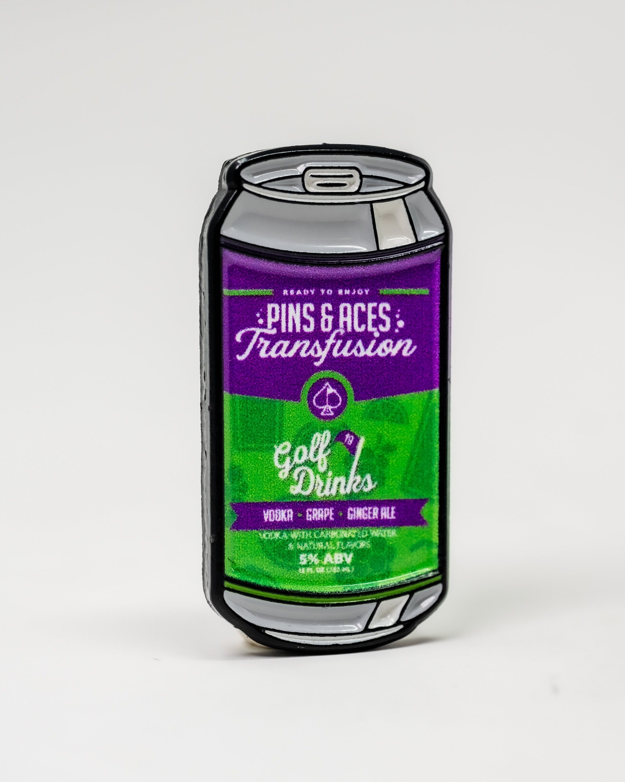 Transfusion Can Ball Marker | Fun Golf Ball Marker by Grater Golf