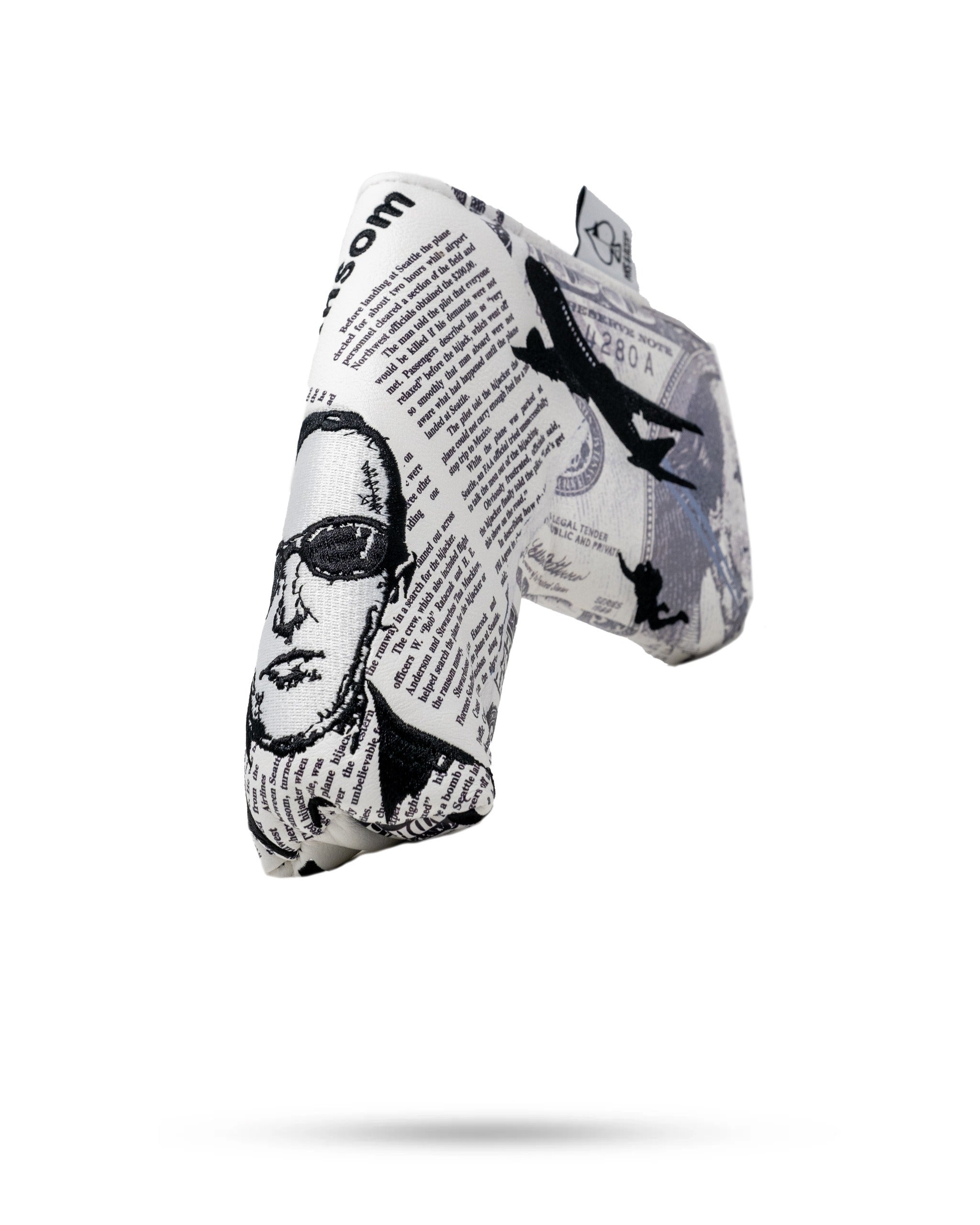 D.B. Cooper - Blade Putter Cover | Mystery Style on the Green