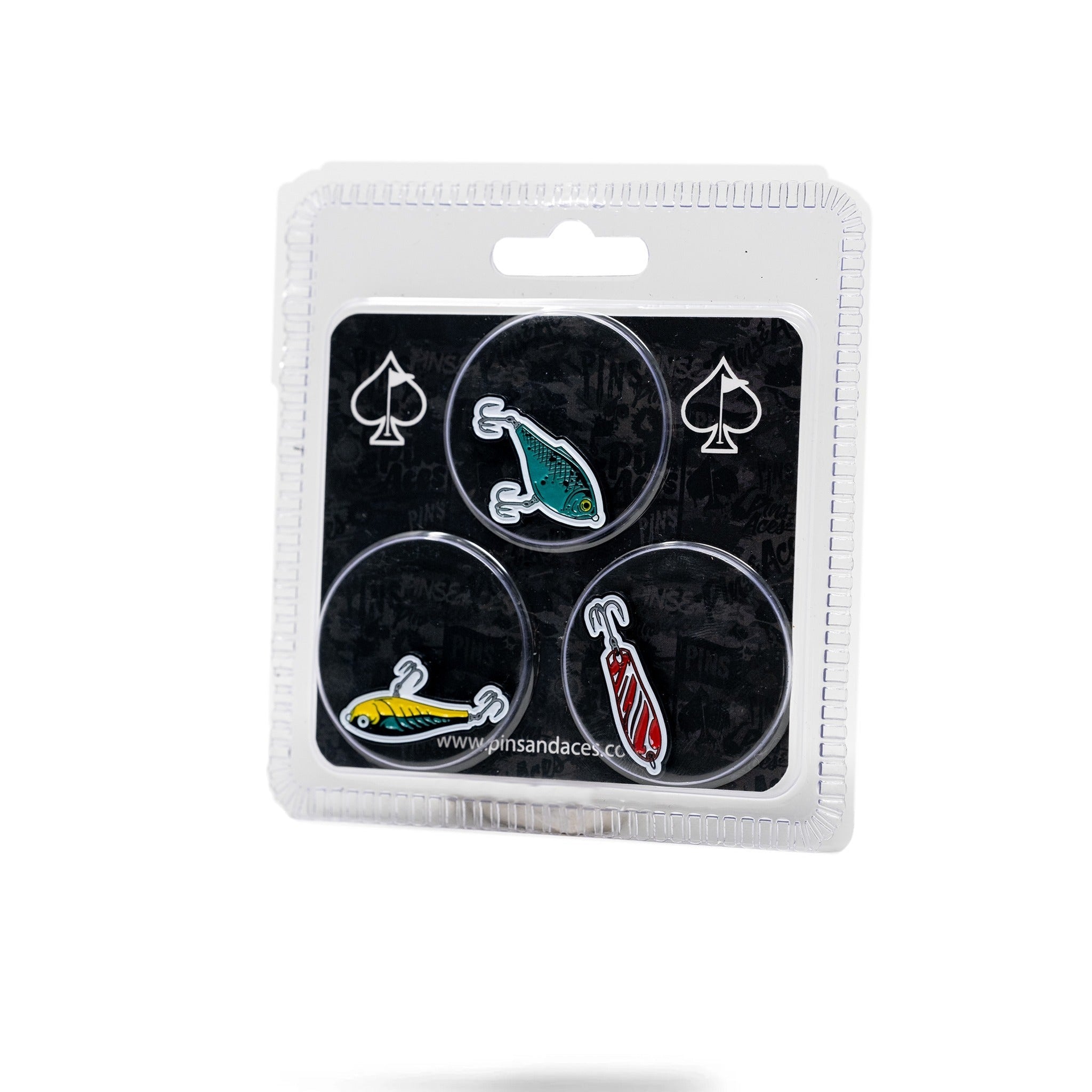 Fishing Lures Ball Markers - 3 Pack