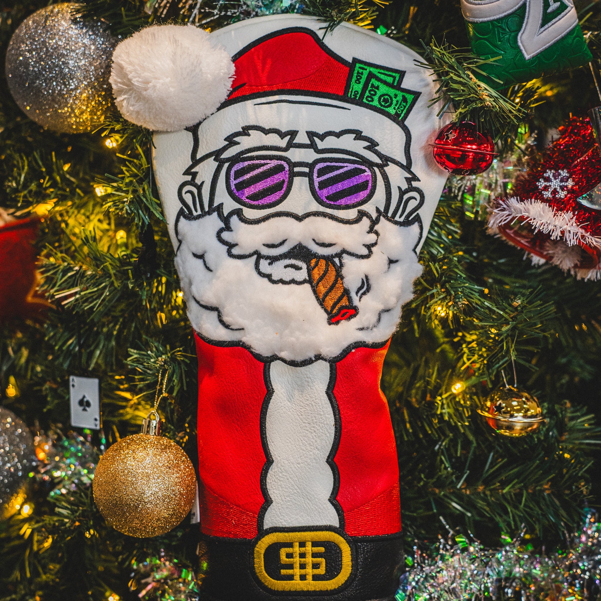 Santa Degenerate - Driver Cover