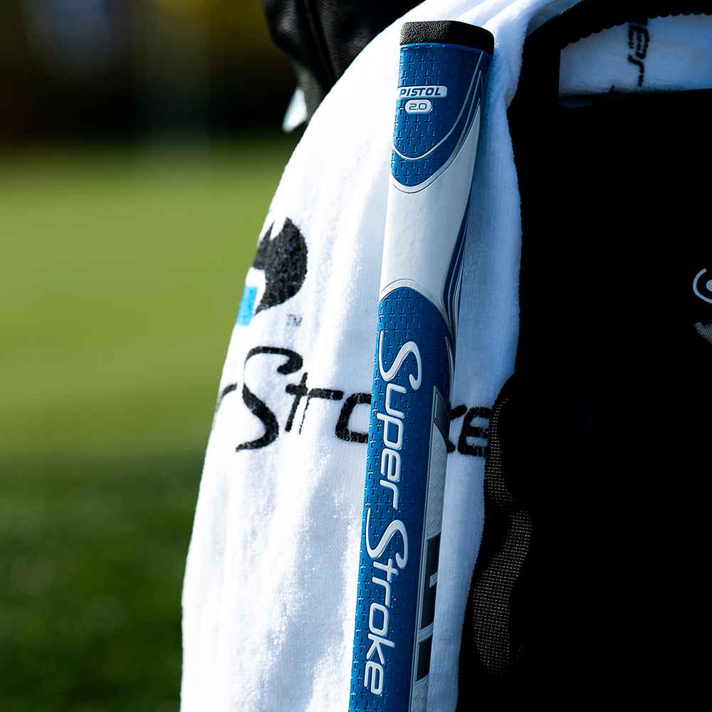 SuperStroke Zenergy Pistol 1.0 Putter Grip - White Black