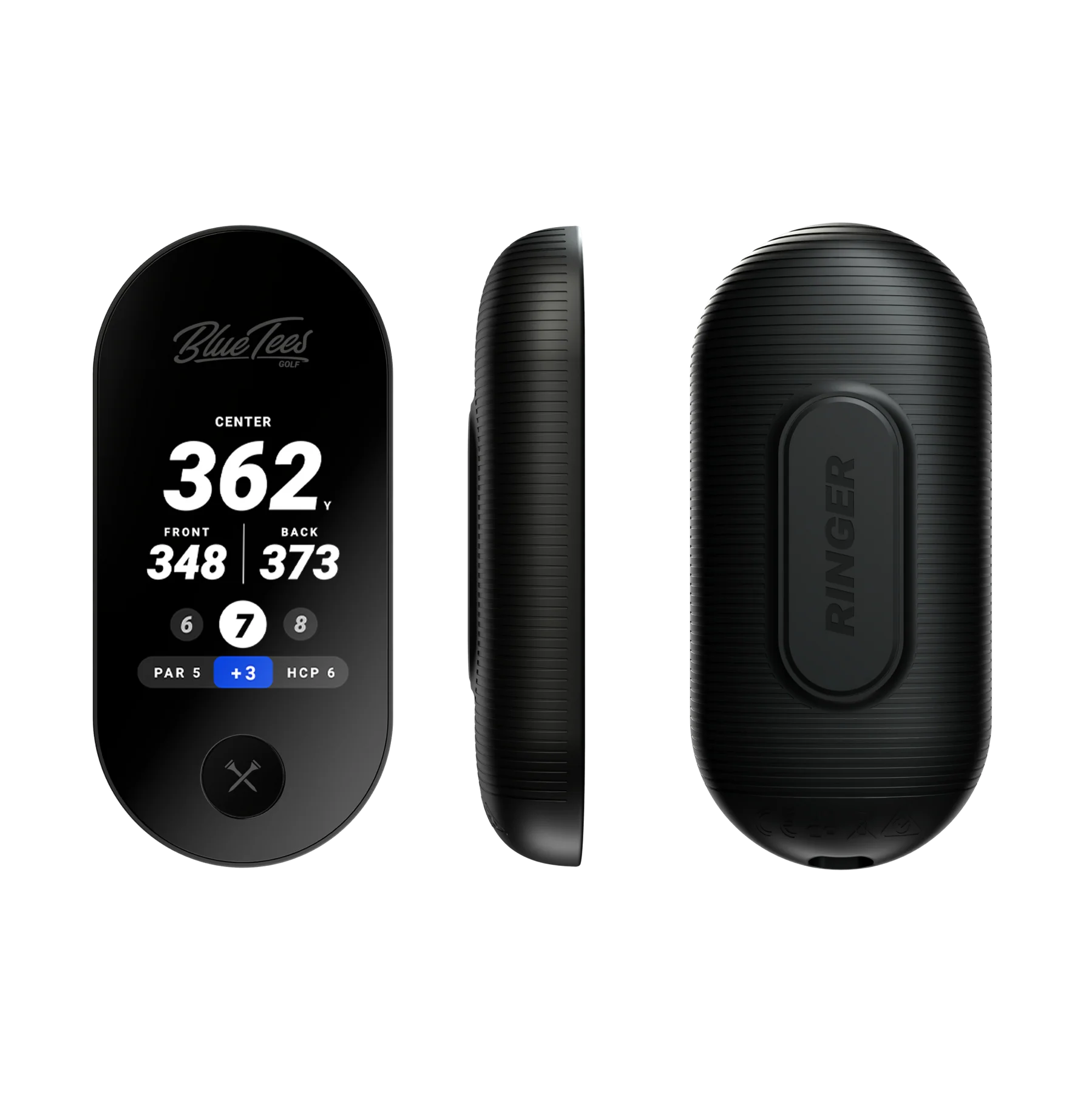 Blue Tees Ringer GPS 2.0 - Blue or Black