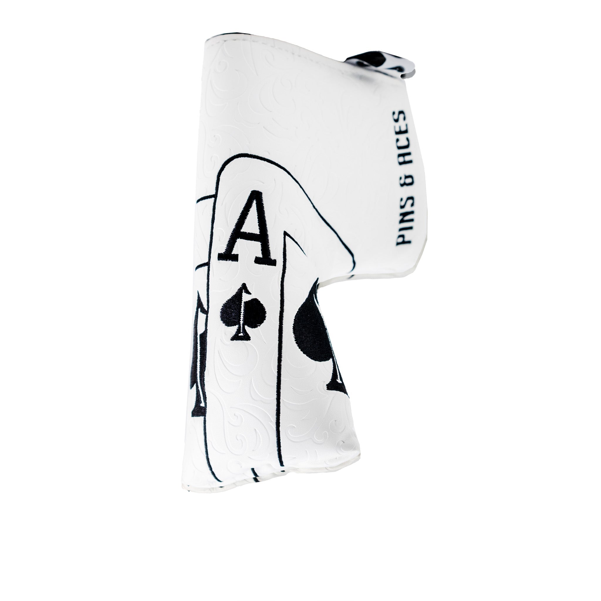 White Out Ace of Spades - Blade Putter Cover