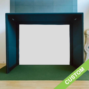 SIGPRO Commercial Golf Simulator Enclosure - Pipes Not Included indoor golf product, available from Grater Golf
