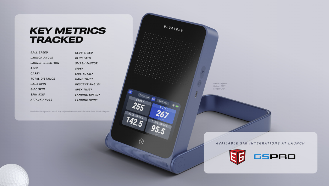 Blue Tees Rainmaker Launch Monitor-Pre-Order Exclusive
