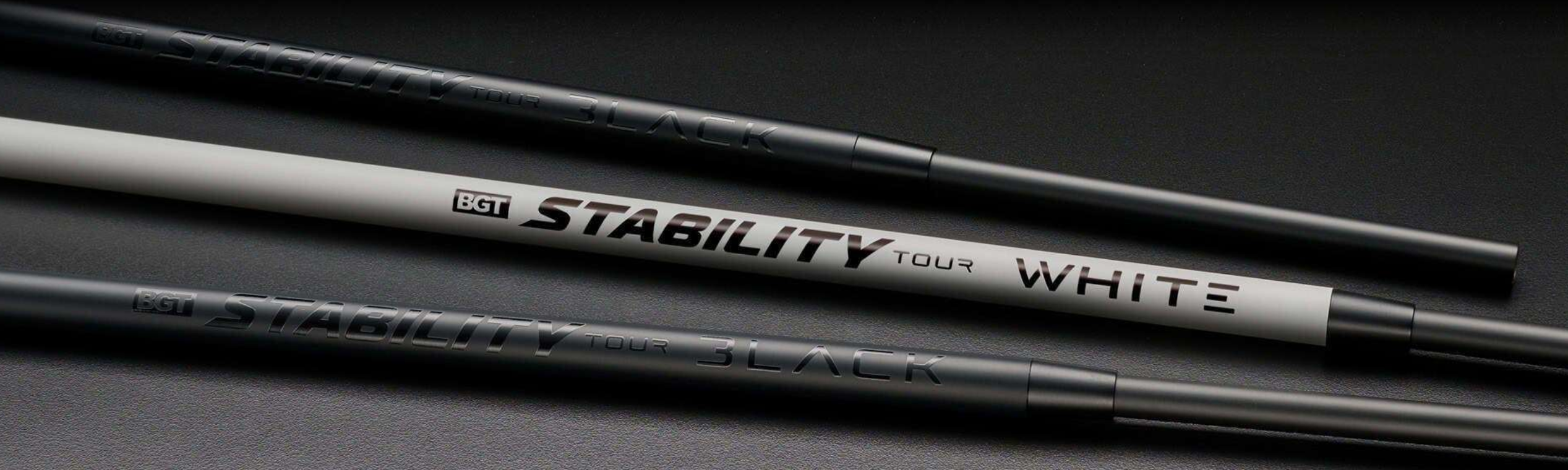 BGT Stability Tour black and white putter shafts