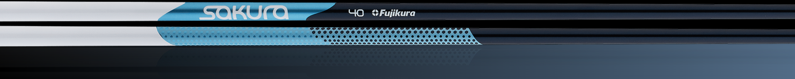 Full-length Fujikura Sakura graphite golf shaft