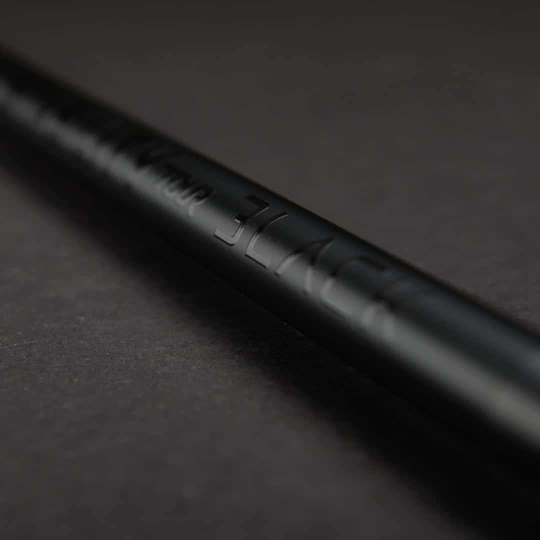 Close-up of the BGT Stability Tour black putter shaft